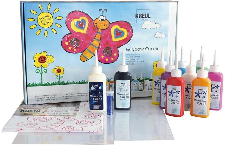 Actual product image Kreul Window Color Set Extra (Multicoloured, 800 ml)
