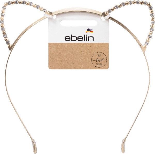 dm ebelin Katzenohren mit Strass