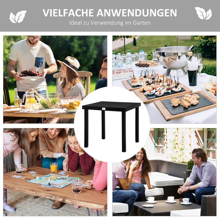 Produktbild Outsunny Gartentisch (80 x 80 x 74 cm)