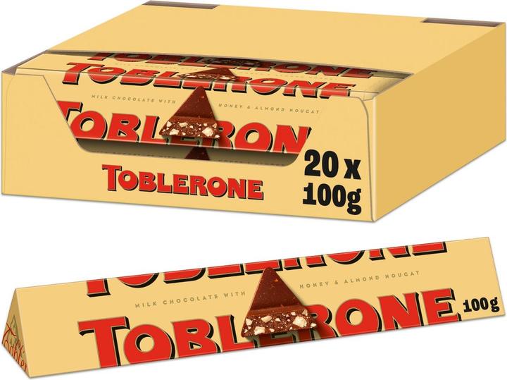 Image du produit Toblerone Chocolat au lait suisse (100 g)