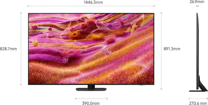 Actual product image Samsung QE65QN90F (65", QN90F, Mini-LED, NeoQLED, 4K, 2025)