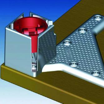 Produktbild Camar Tischfüsse 60/60 mm