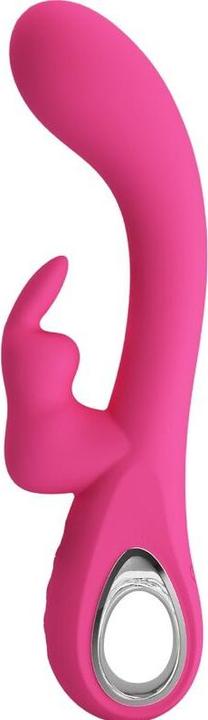 Actual product image Pretty Love Novak Rabbit Vibrator 12 Vibrations Pink