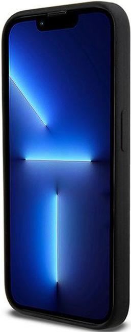 Produktbild DKNY DKHMP15LSNYACH iPhone 15 Pro 6.1" czarny/black hardcase Liquid Silicone White Printed Logo MagS (Apple iPhone 15 Pro)