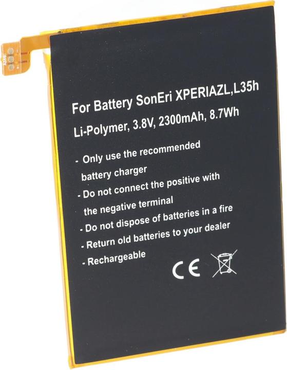 Produktbild AccuCell Akku Sony Ericsson XPERIA ZL, L35h