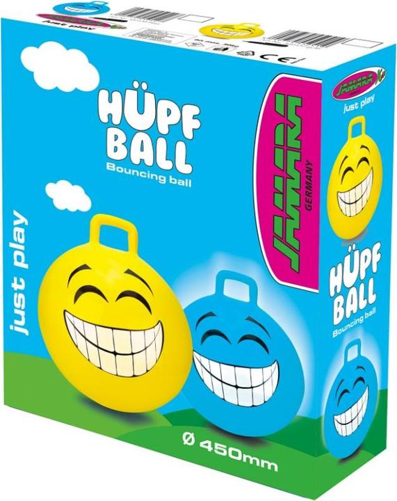 Actual product image Jamara Hop Ball Smile - Funnel Ball - Boy/Girl - 1 year(s) - Blue - 407 g
