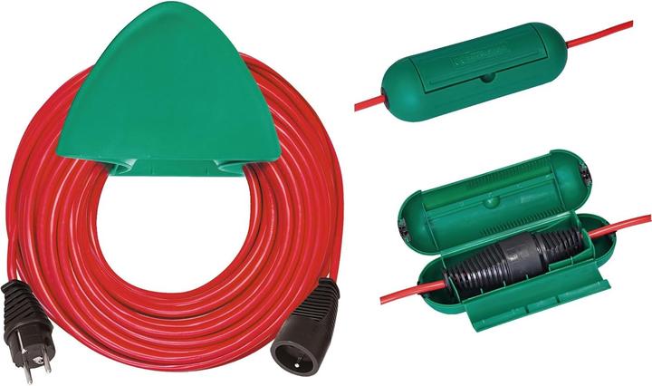 Immagine prodotto Brennenstuhl Cavo di prolunga, plastica, rosso, 40 m (40 m)