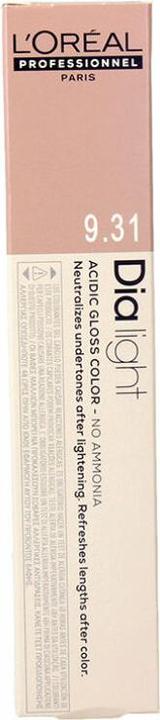 Actual product image L'Oréal Professionnel DIA LIGHT gel-creme acide sans amoniaque #9.31 50 ml (9.31 Very Light Blonde Gold Ash)