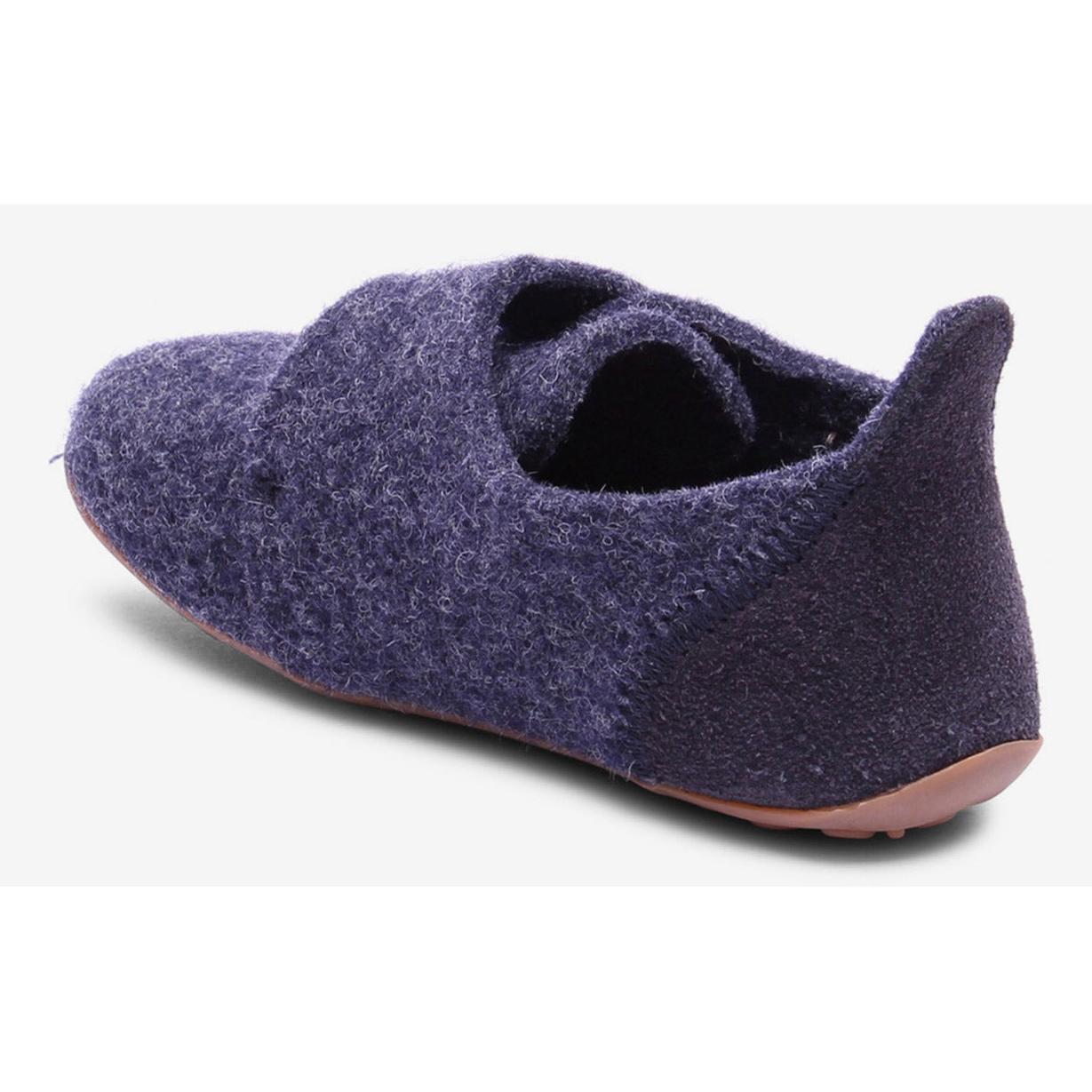 Thumbnail - Bisgaard, Unisex, Hausschuhe, Kid's Casual Wool, Blau, (25)