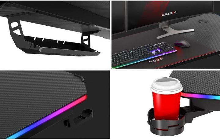 Actual product image Huzaro Biurko gamingowe Hero 4.8 RGB