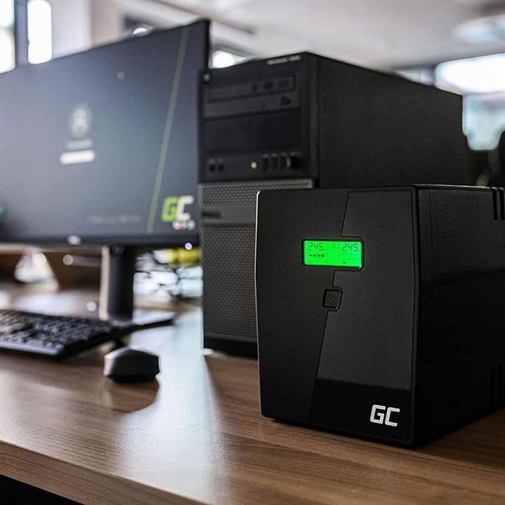 Actual product image GreenCell 600VA 360Wovervoltage protection 230V Black (600 VA, 360 W)