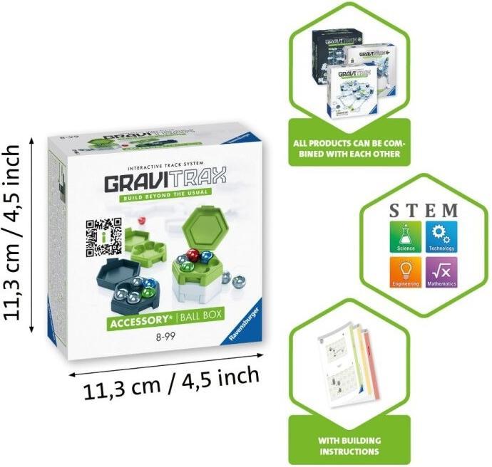 Produktbild Ravensburger GraviTrax Accessory Ball Box