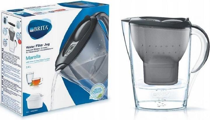 Image du produit Brita Carafe filtrante Marella+1 Maxtra Pro PP (2 4 l couleur graphite) (2.40 l)