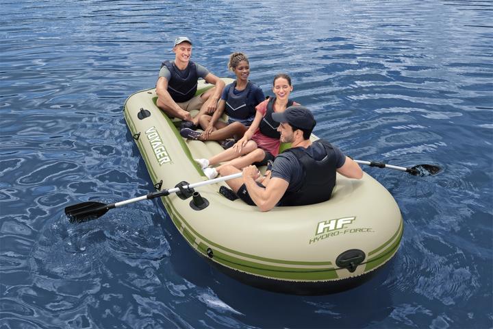 Immagine prodotto Bestway Set di zattere Voyager X4 (350 cm, 4 Persone)