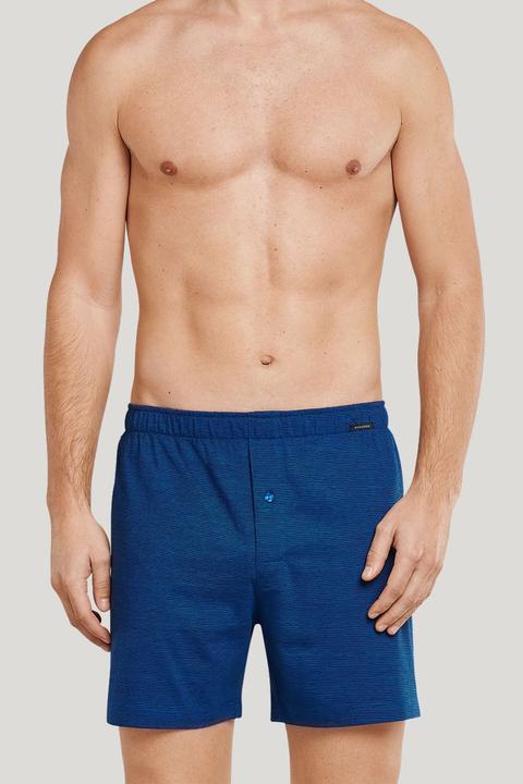 Produktbild Schiesser Herren weite Boxershorts essentials mit Eingriff Knopf Logo | 4er Pack (4er Pack)