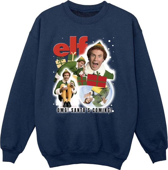 Produktbild Elf Buddy Collage Sweatshirt Mädchen (152, 158)