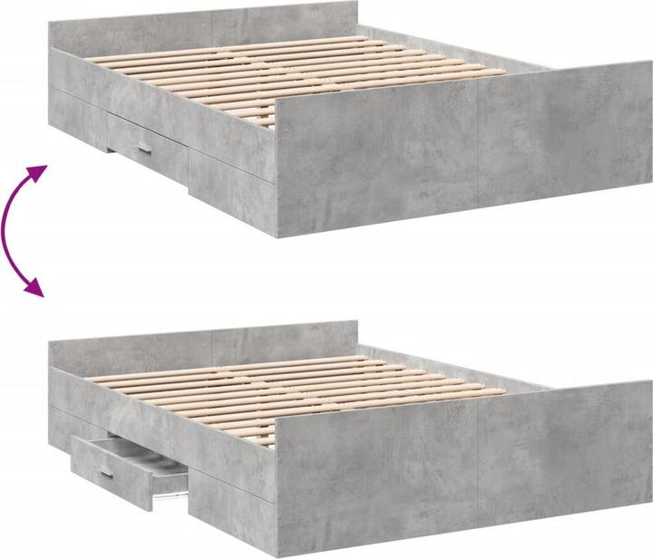 Produktbild vidaXL Bettgestell (120 x 200 cm)