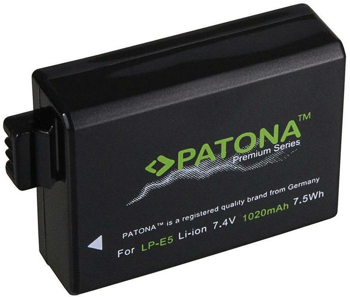 Produktbild Patona Premium Akku Canon LP-E5 (Akku)