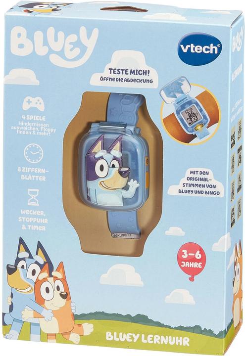 Actual product image VTech Bluey - Learning clock (German, 3 - 6 years)