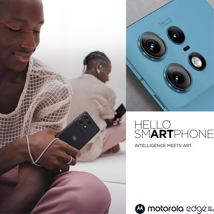 Produktbild Motorola Moto Edge 50 Pro (512 GB, Caneel Bay, 6.67", Dual SIM, 50 Mpx, 5G)