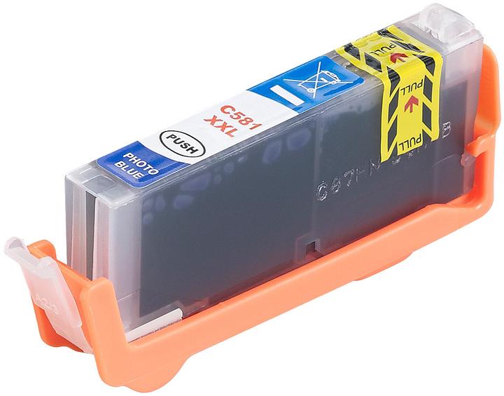 Produktbild IColor Tintenpatrone für Canon (ersetzt CLI-581PB XXL), photo-blau