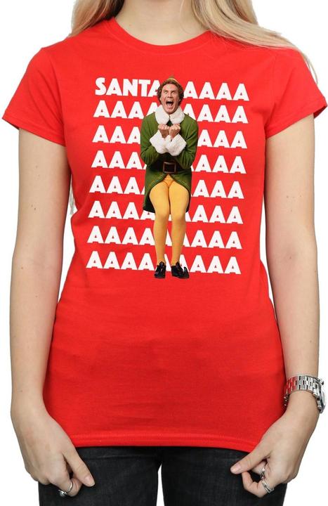 Produktbild Elf Buddy Santa Scream TShirt (L)