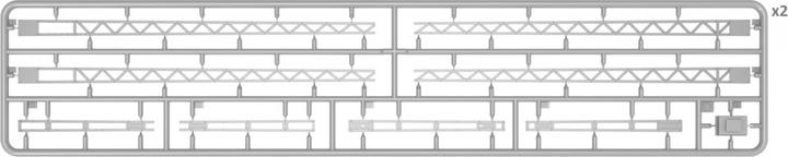 Actual product image Mini art Railroad Power Poles & Lamps