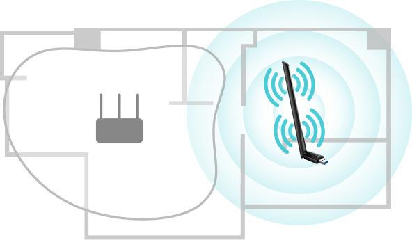 Produktbild TP-Link Archer T3U Plus (USB 3.0)
