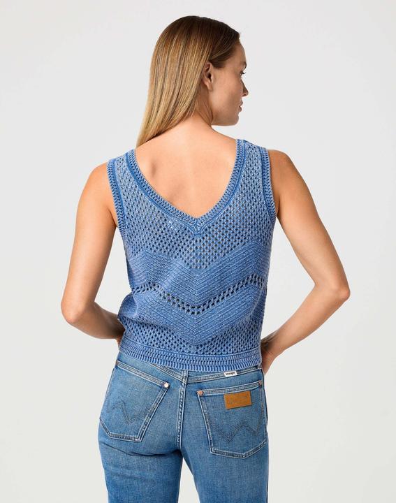 Actual product image Wrangler Top Sweater Tank (S)