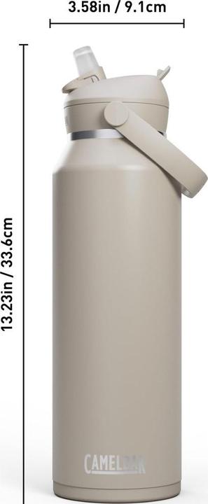 Actual product image Camelbak Thrive Flip Straw vacuum flask made of stainless steel, 1.2 litres (1.20 l)