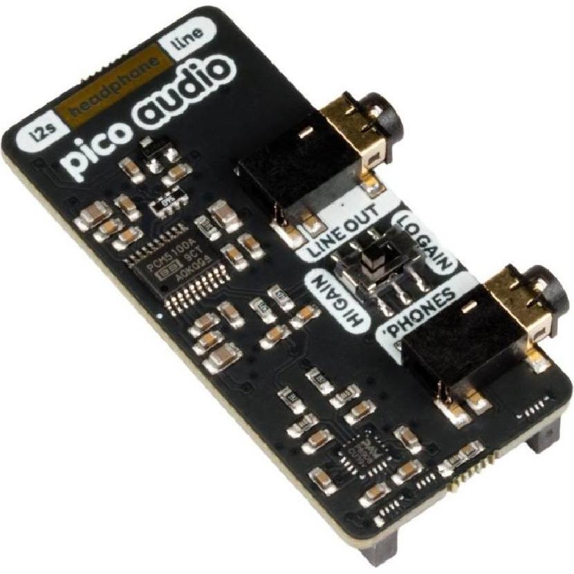 Pimoroni Pico Audio Pack (Line-Out and Headphone Amp), Elektronikzubehör + Gehäuse