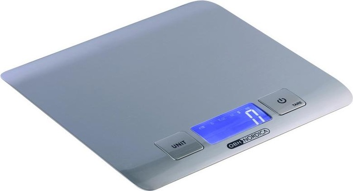 Actual product image OBH Nordica Balance 5000 Stainless Steel Electronic Kitchen Scale