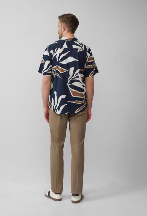 Actual product image S.Oliver Hemd Resort Fit: Gemustertes Kurzarmhemd aus Viskosemix (3XL)