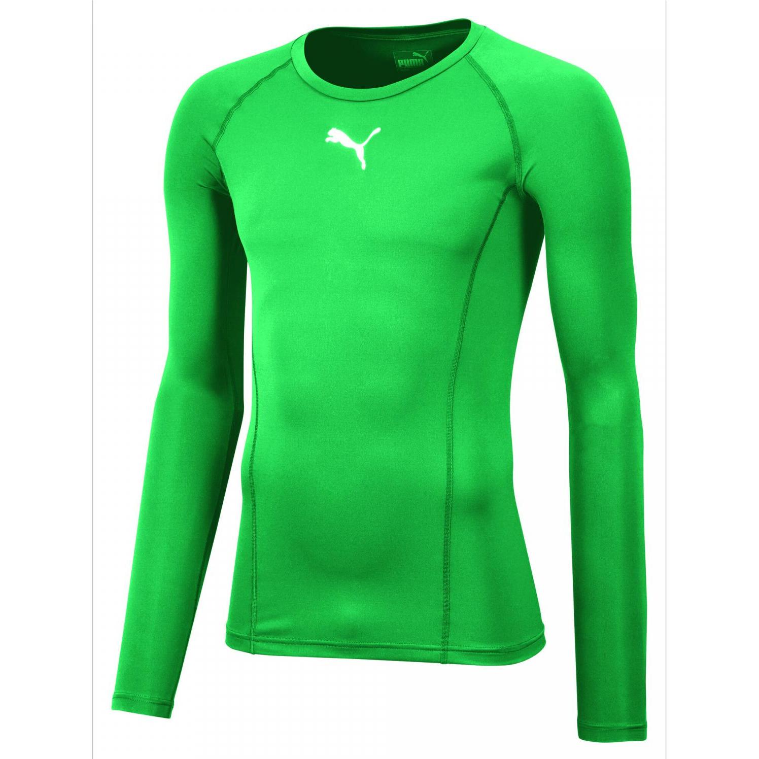 Puma, Herren, Sportshirt, LIGA Baselayer Tee LS (S), Orange, S