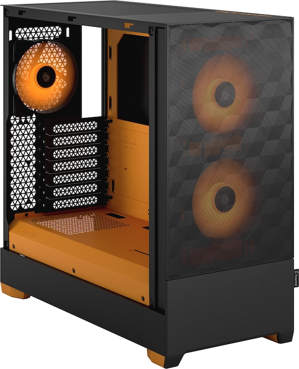 Schwarz, Orange