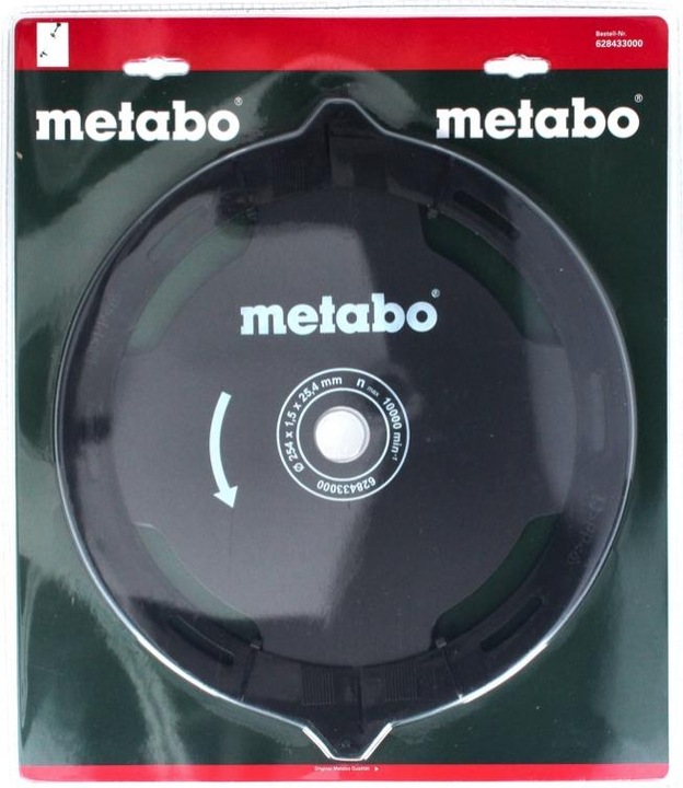 Produktbild Metabo Grasmesser 4-flügelig für FSD und FSB 36-18 LTX BL40 (Rasentrimmer, Rasenmäher Messer + Ersatzmesser Gartenmaschinen)