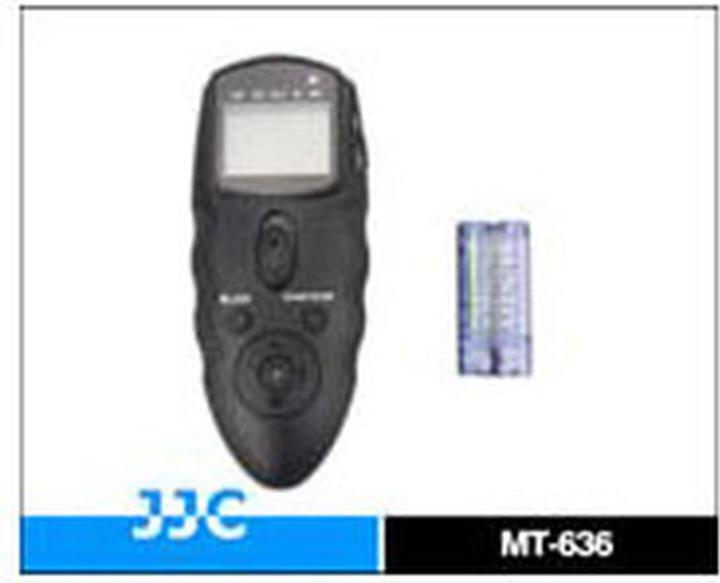 JJC MT 636 Infrarood en Timer à distance (Infrarouge)