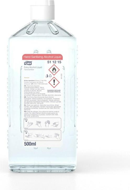 Tork Extra Handdesinfektionsmittel 500 ml mit Alkohol (500 ml)