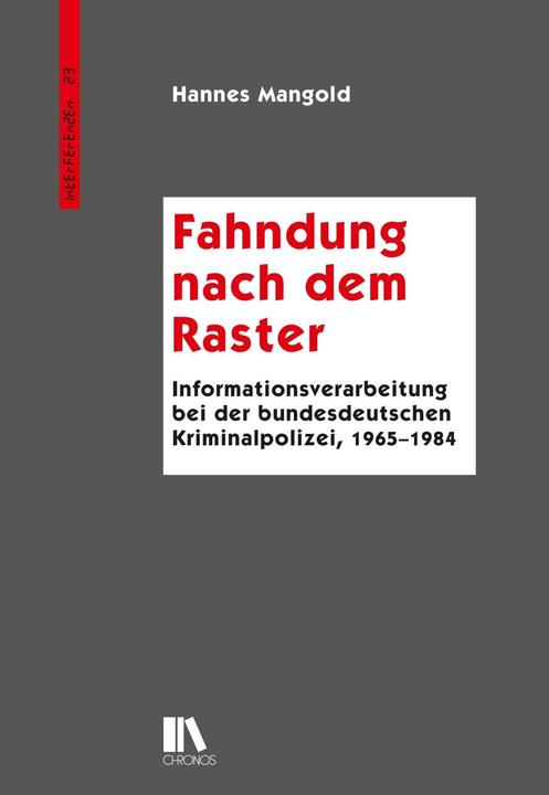 Produktbild Fahndung nach dem Raster (Deutsch, Hannes Mangold, 2017)