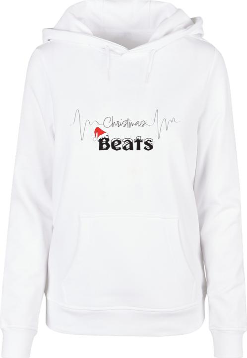 Produktbild Merchcode Ladies Christmas beats basic Hoody - 113263 (L)