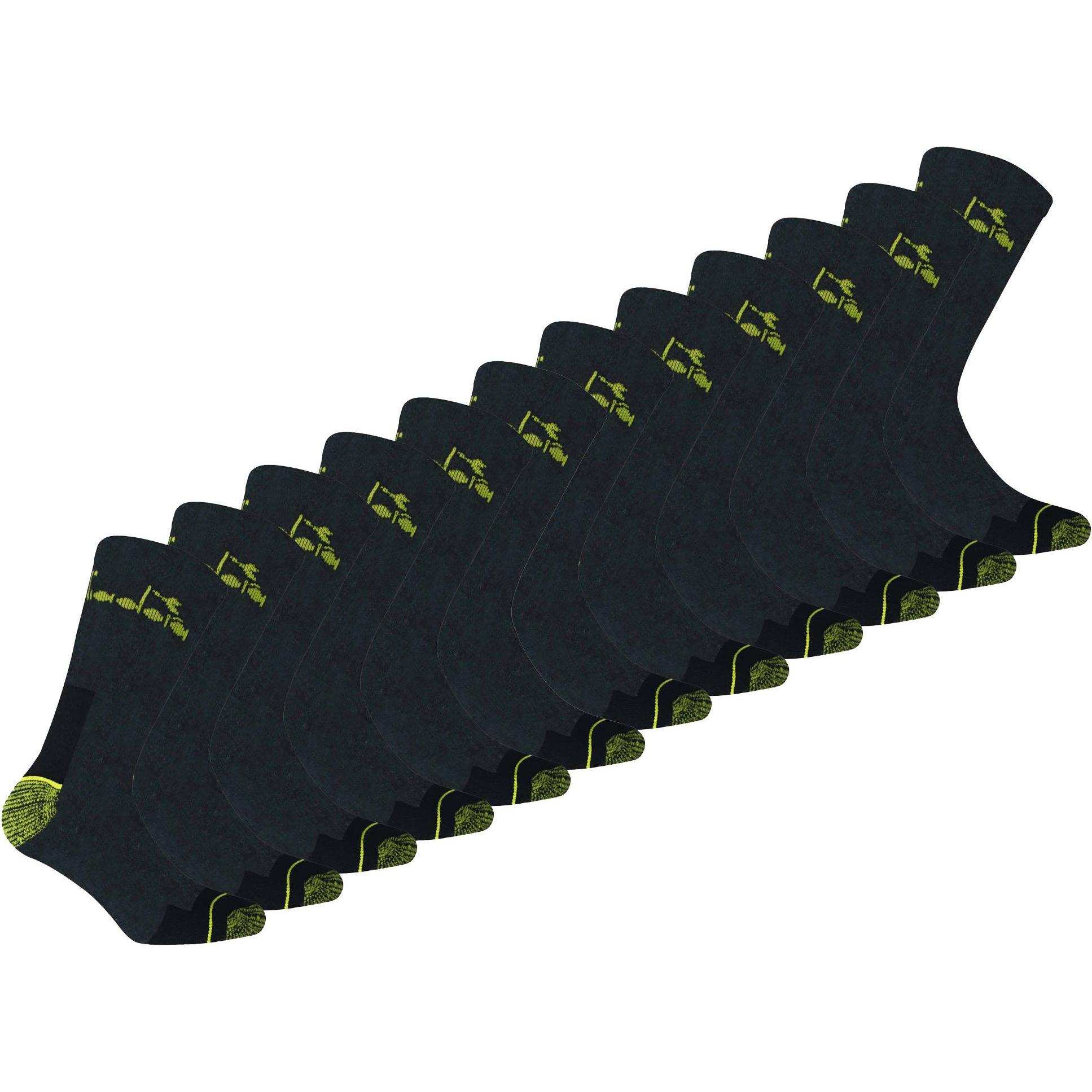 Diadora, Herren, Socken, Unisex Arbeits, Blau, (12er Pack, 43 - 46)