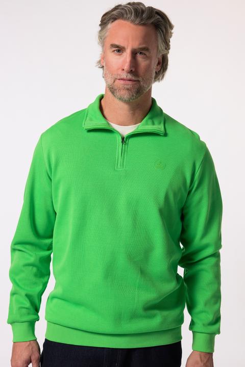 Actual product image Boston Park Sweat-Troyer, Ripp-Qualität, Zippkragen, bis 84/86 (56)