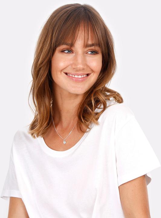 Immagine prodotto Elli Plättchen Anhänger (925 Argento, 45 cm)