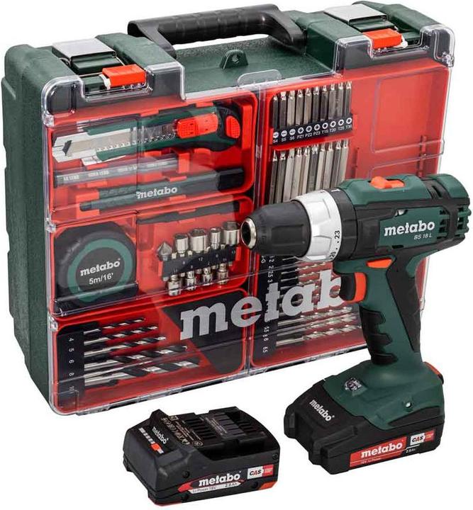 Immagine prodotto Metabo Set BS 18 L (Batteria ricaricabile)