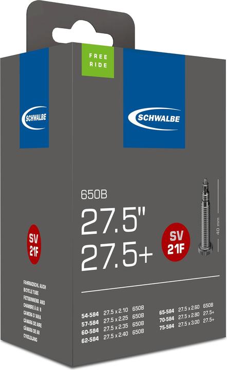Produktbild Schwalbe Sv21f (Presta (SV), 27.5", 40 mm)