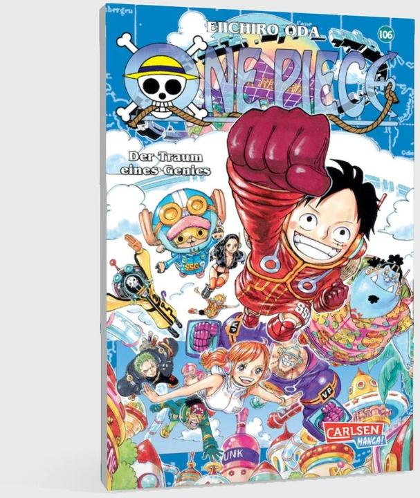 Immagine prodotto One Piece 106 (Tedesco, Eiichiro Oda, Antje Bockel, 2024)