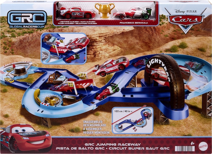 Productafbeelding Mattel Disney Pixar Cars GRC springende racebaan