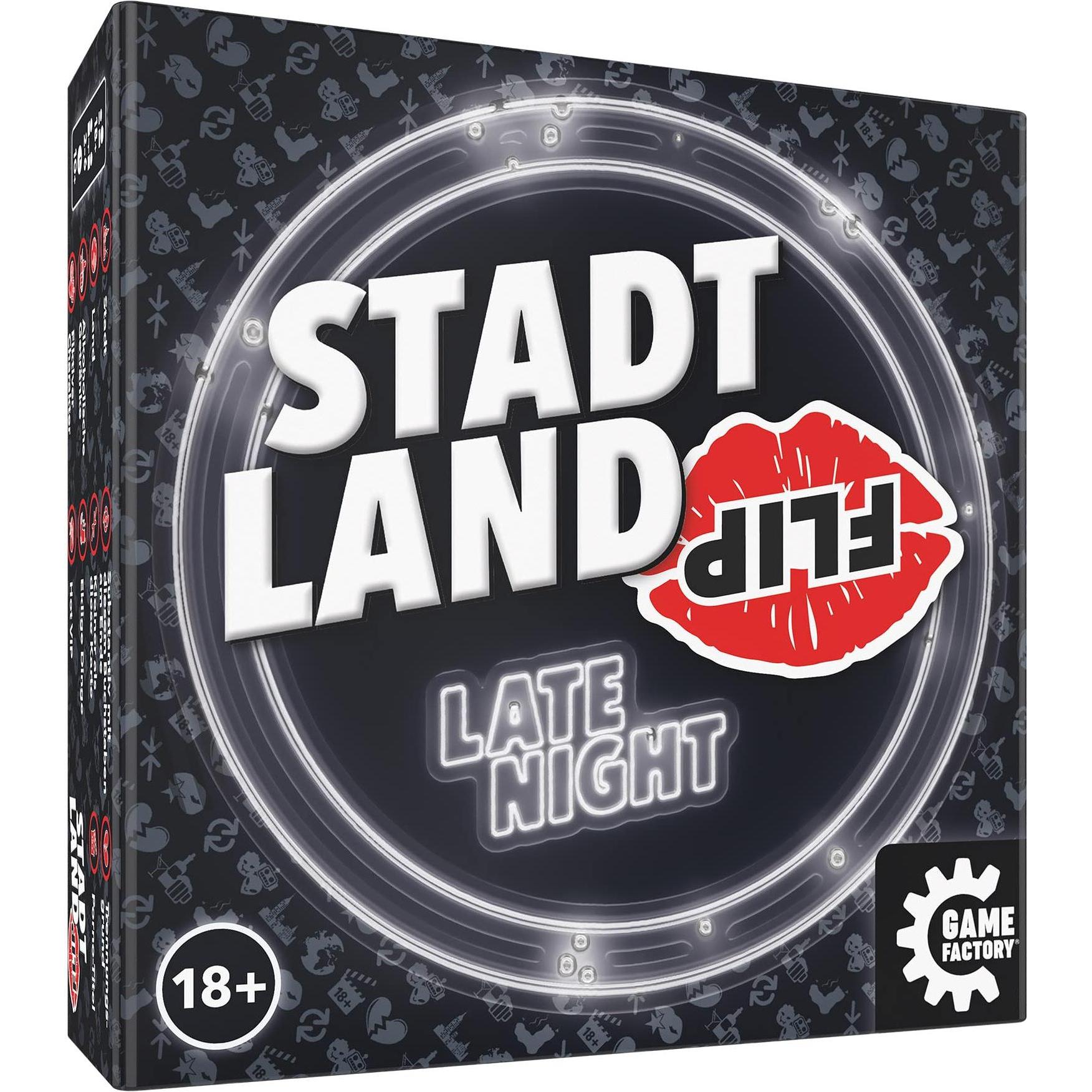 Game Factory Stadt Land Flip Late Night (Deutsch)