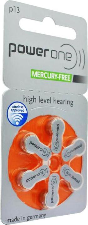 Produktbild Rayovac Hörgerätebatterie H13MF Nr. 13 PR48 Extra Advanced, 310mAh 6 Stück im Blister (6 Stk., PR48, 310 mAh)