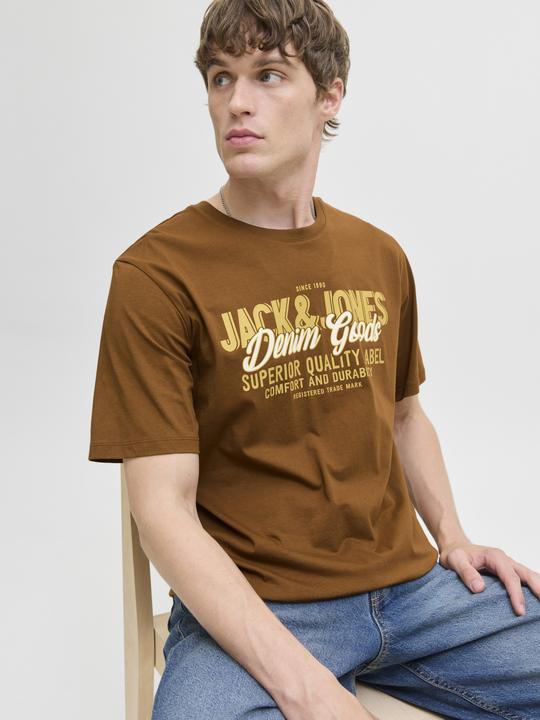 Image du produit Jack & Jones Jjelogo Tee Ss O-Neck 2 Col Aw25 Sn (XS)
